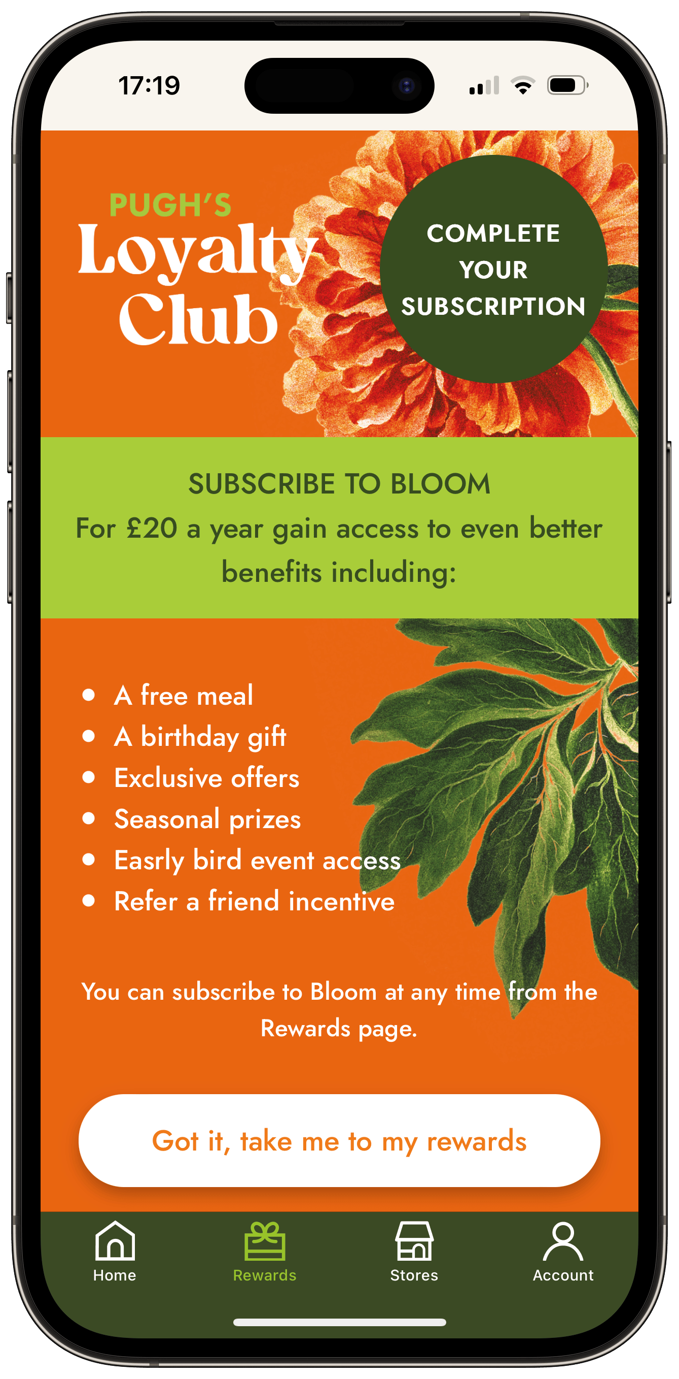 Garden Center Loyalty Program