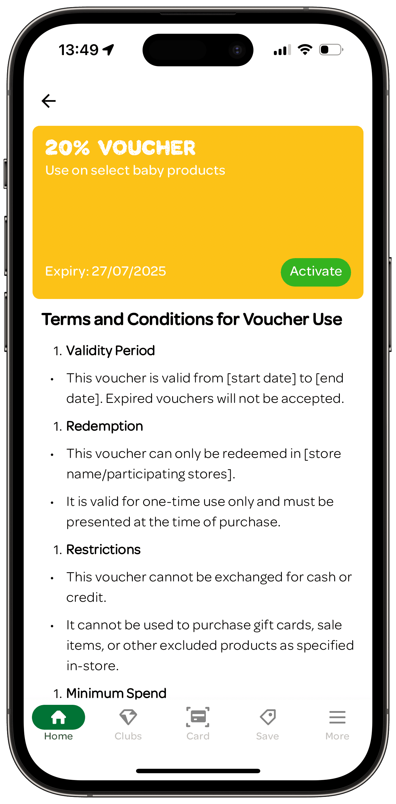 Digital Vouchers